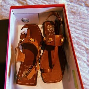 Vince Camuto sandals brown size 6.5 women’s